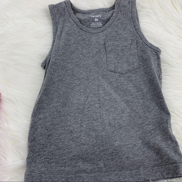 Tank top bundle - 4T - stripes/flowers/solids - Picture 10 of 10